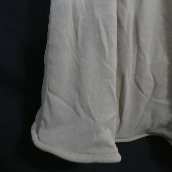 GUESS JEANS | large | Chic High Neck Caramel Sleeveless Top | Tie Up Waist - Picture 7 of 14